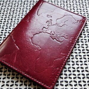 Handcrafted Italian Leather Passport Book (Brand New)